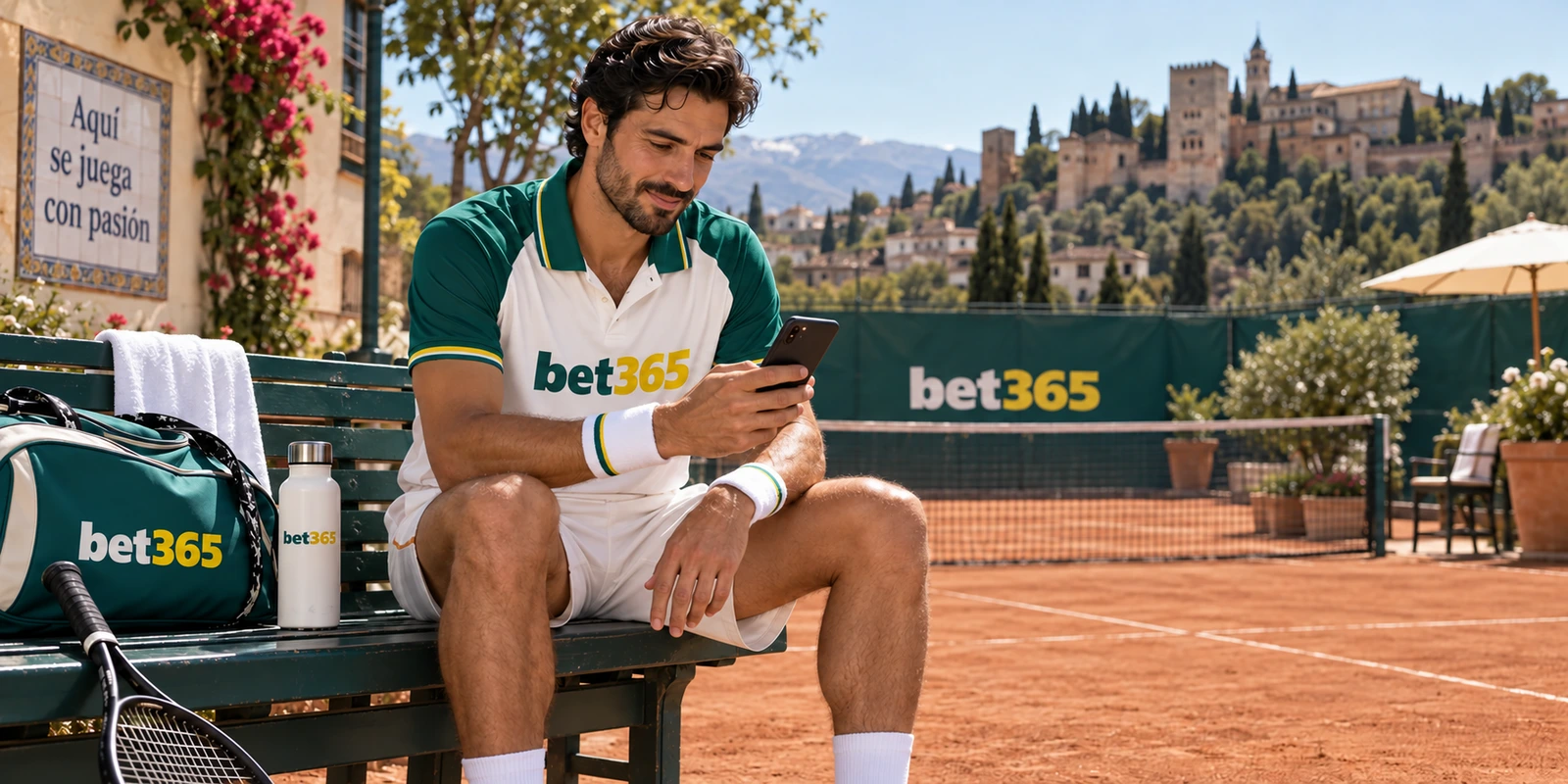 Deportistas con equipación bet365