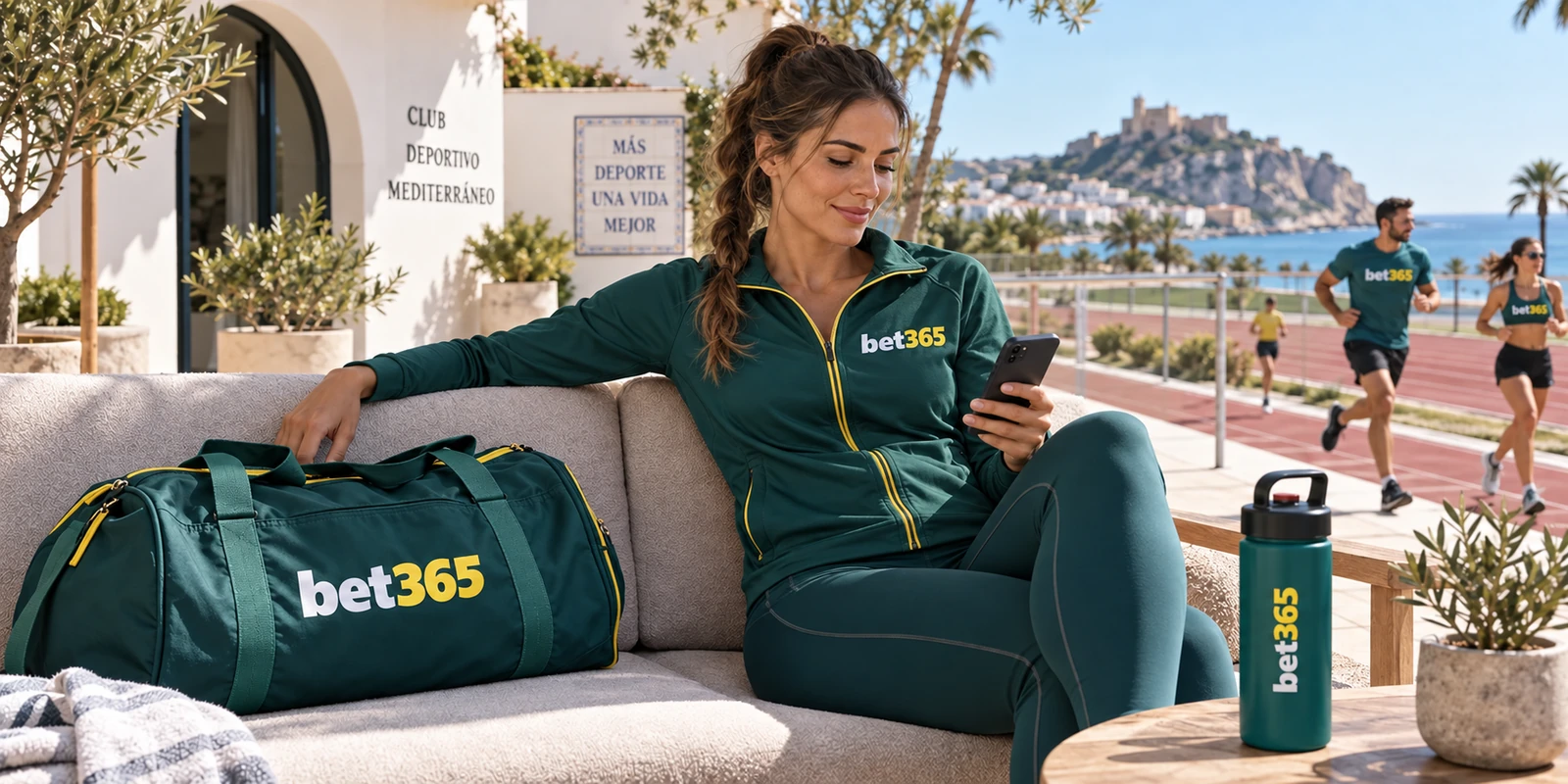 Deportistas con equipación bet365