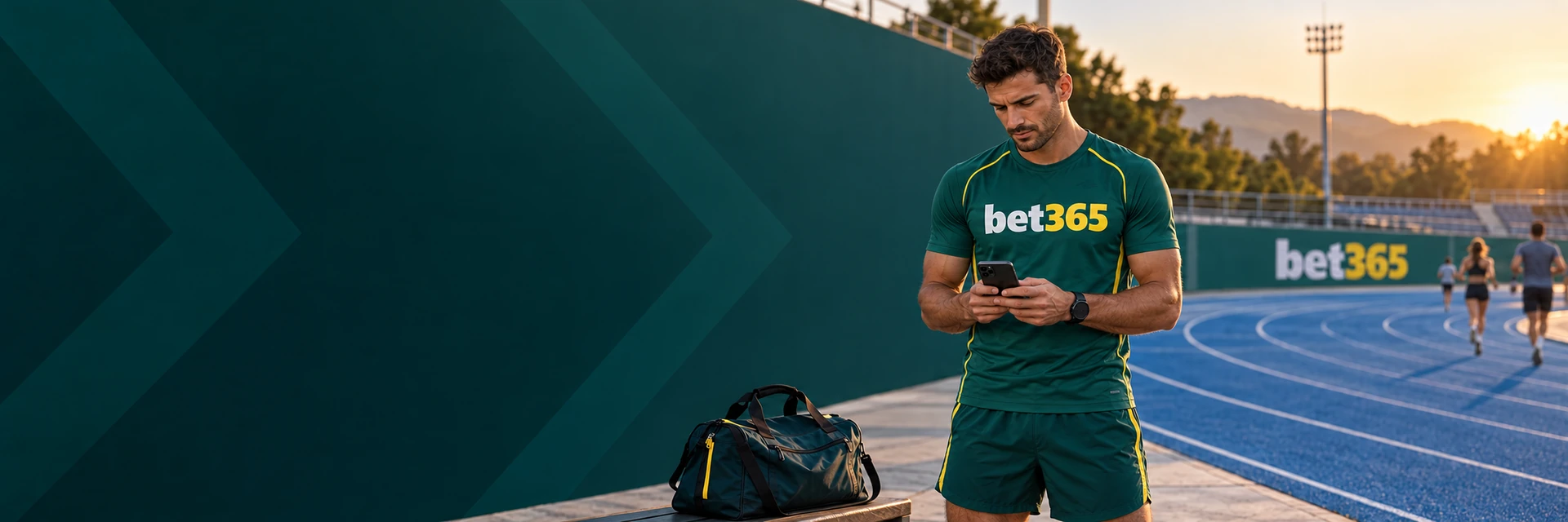 Deportista con equipación bet365